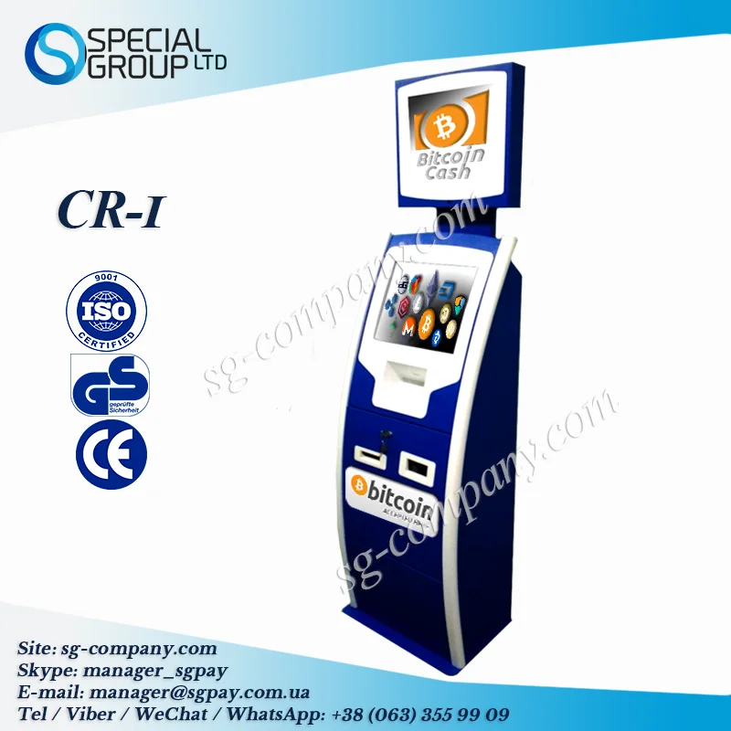 Self !   Service Multi Crypto Atm Machine Bitcoin Payment Kiosk Buy Automatic Payment Touch Screen Terminal High Quality Bitcoin Cash Vending Kiosk Dual - 